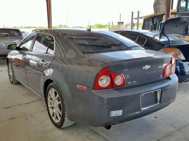 1G1ZK57B09F214365 - 2009 CHEVROLET MALIBU LTZ ნაცრისფერი ფოტო 3