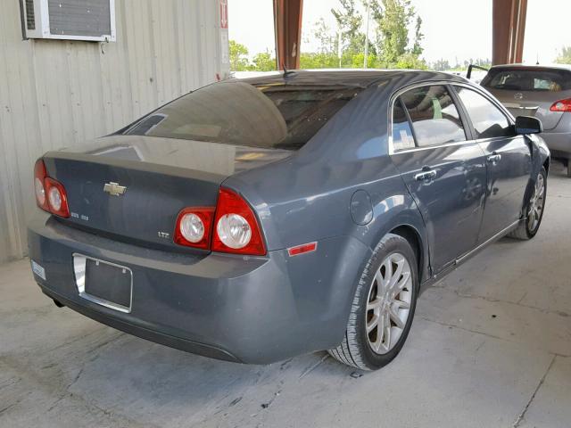 1G1ZK57B09F214365 - 2009 CHEVROLET MALIBU LTZ ნაცრისფერი ფოტო 4