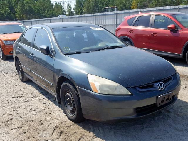 1HGCM56475A137030 - 2005 HONDA ACCORD LX GRAY photo 1