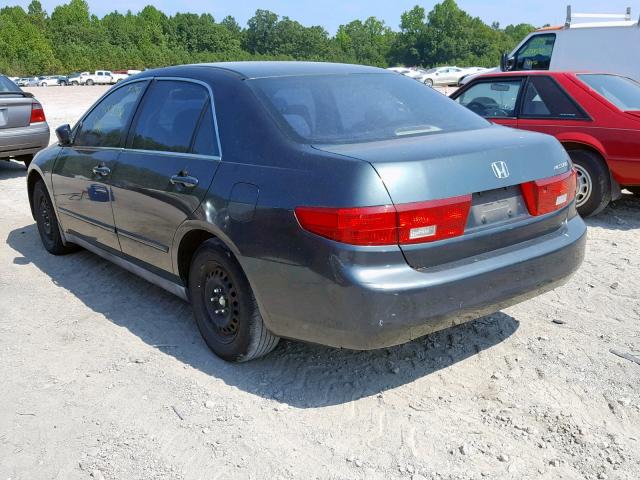 1HGCM56475A137030 - 2005 HONDA ACCORD LX GRAY photo 3