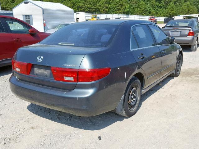 1HGCM56475A137030 - 2005 HONDA ACCORD LX GRAY photo 4