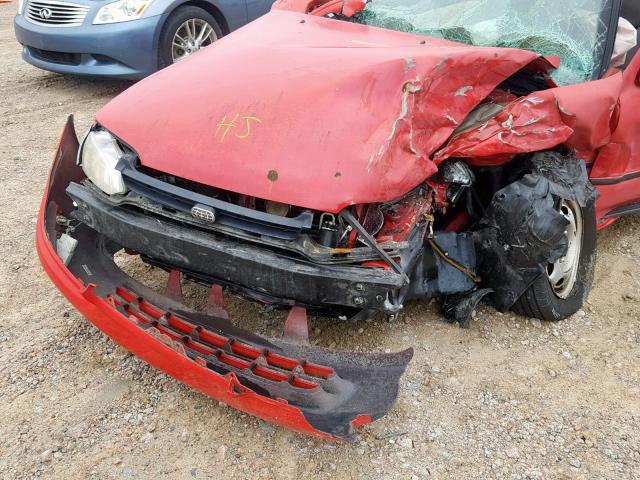 1Y1SK5263TZ031336 - 1996 GEO PRIZM BASE RED photo 9
