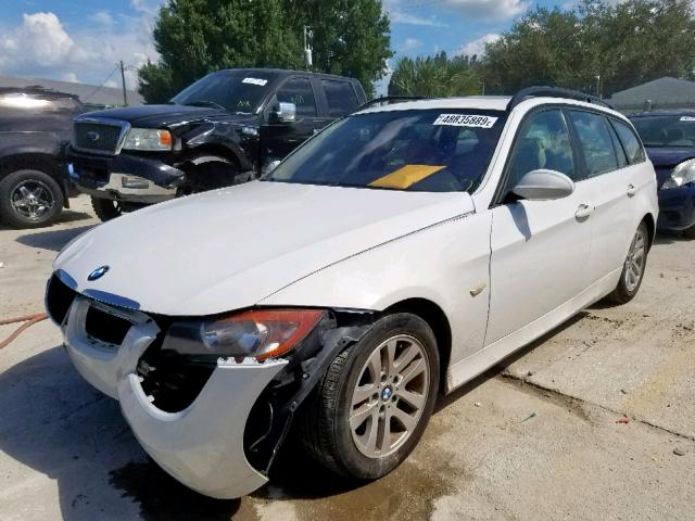 WBAVS13597FX15019 - 2007 BMW 328 IT WHITE photo 2