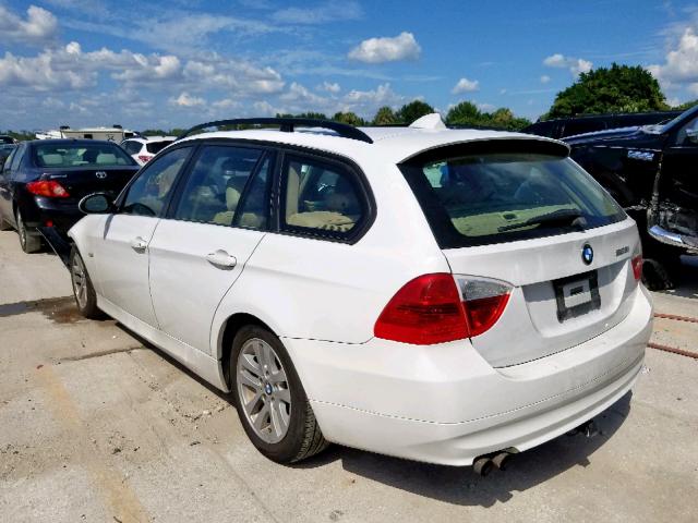 WBAVS13597FX15019 - 2007 BMW 328 IT WHITE photo 3