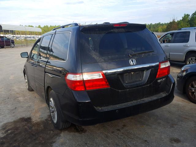 5FNRL38815B063353 - 2005 HONDA ODYSSEY TO BLACK photo 3