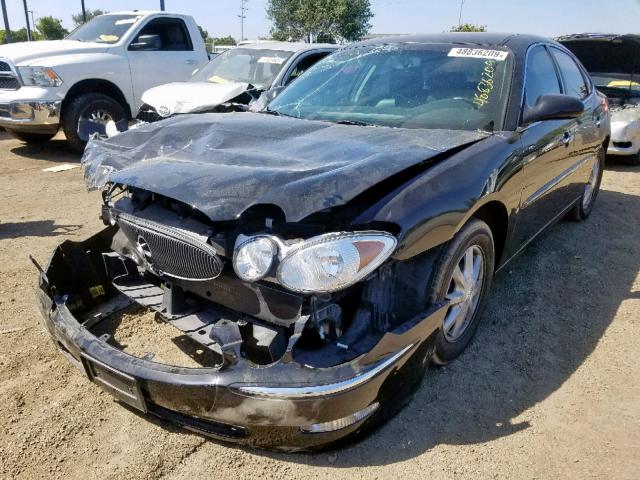 2G4WD582X61248301 - 2006 BUICK LACROSSE C BLACK photo 2