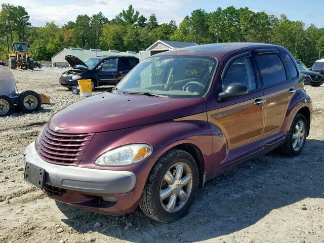 3C8FY68B92T370573 - 2002 CHRYSLER PT CRUISER TWO TONE photo 2