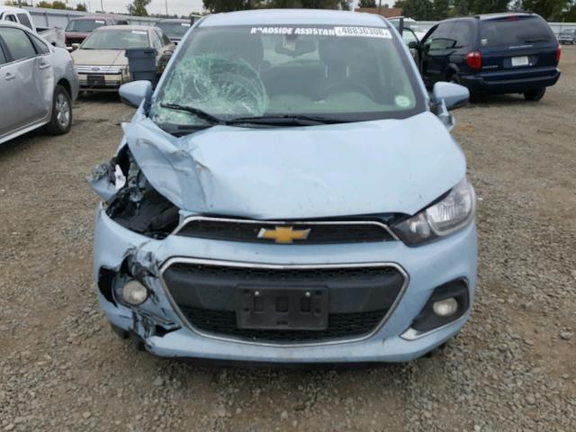 KL8CC6SA2GC646865 - 2016 CHEVROLET SPARK 1LT BLUE photo 9