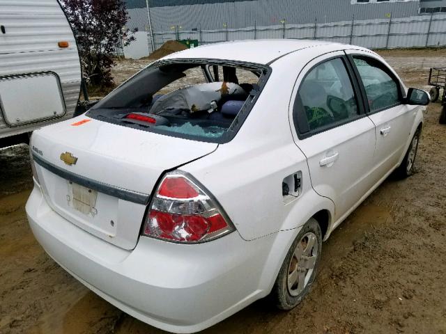 KL1TD55638B273470 - 2008 CHEVROLET AVEO BASE Ağ foto 4