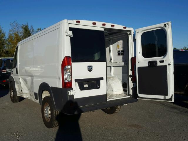 3C6TRVAG4HE526461 - 2017 RAM PROMASTER 白色 照片 3