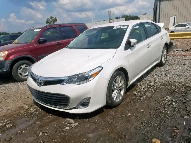 4T1BK1EB8EU123432 - 2014 TOYOTA AVALON BAS WHITE photo 2