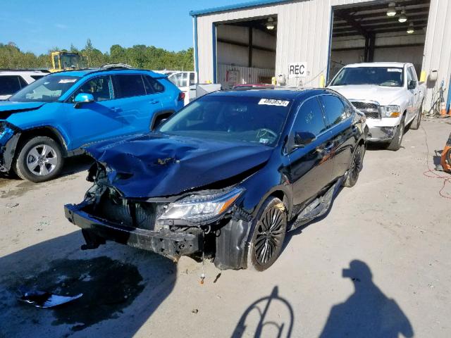 4T1BK1EB9GU242433 - 2016 TOYOTA AVALON XLE BLACK photo 2