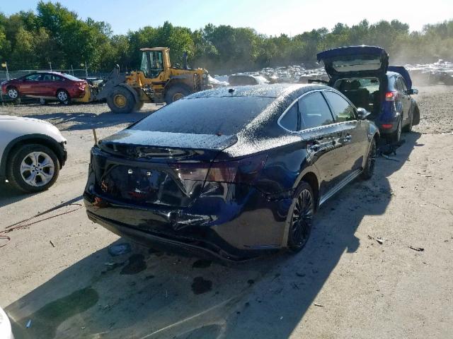 4T1BK1EB9GU242433 - 2016 TOYOTA AVALON XLE BLACK photo 4