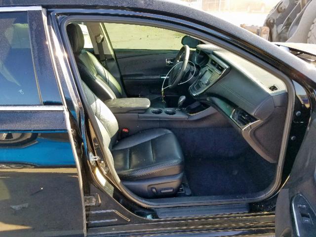 4T1BK1EB9GU242433 - 2016 TOYOTA AVALON XLE BLACK photo 5