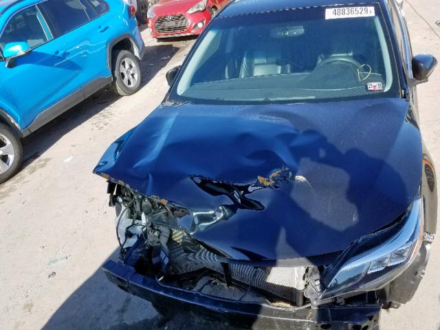 4T1BK1EB9GU242433 - 2016 TOYOTA AVALON XLE BLACK photo 7