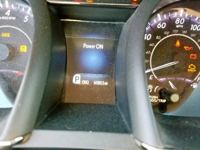 4T1BK1EB9GU242433 - 2016 TOYOTA AVALON XLE BLACK photo 8