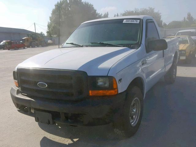 1FTNF20L5YED95933 - 2000 FORD F250 SUPER WHITE photo 2