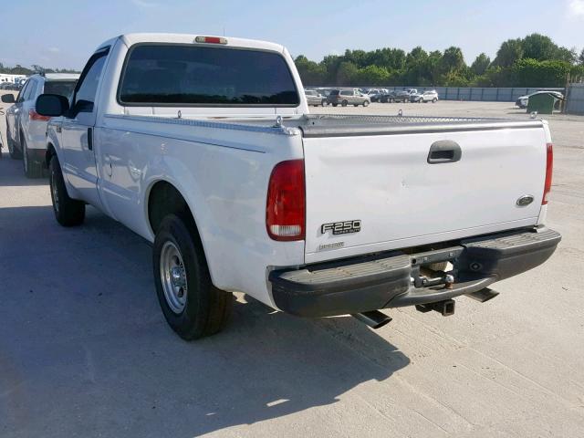 1FTNF20L5YED95933 - 2000 FORD F250 SUPER WHITE photo 3