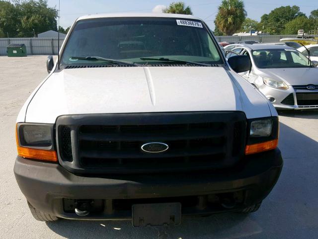 1FTNF20L5YED95933 - 2000 FORD F250 SUPER WHITE photo 9