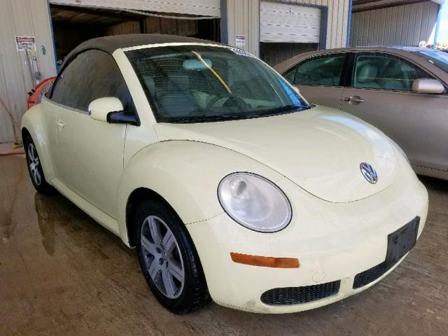 3VWRF31Y46M316340 - 2006 VOLKSWAGEN NEW BEETLE 黄色 照片 1