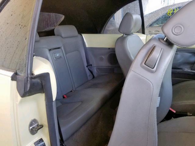 3VWRF31Y46M316340 - 2006 VOLKSWAGEN NEW BEETLE 黄色 照片 6