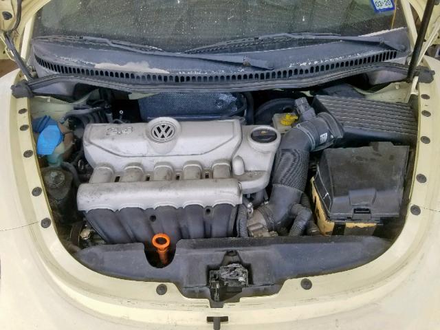 3VWRF31Y46M316340 - 2006 VOLKSWAGEN NEW BEETLE 黄色 照片 7