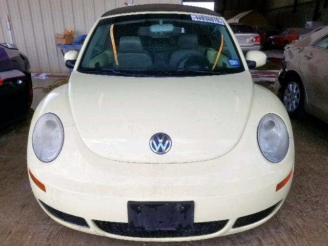 3VWRF31Y46M316340 - 2006 VOLKSWAGEN NEW BEETLE 黄色 照片 9