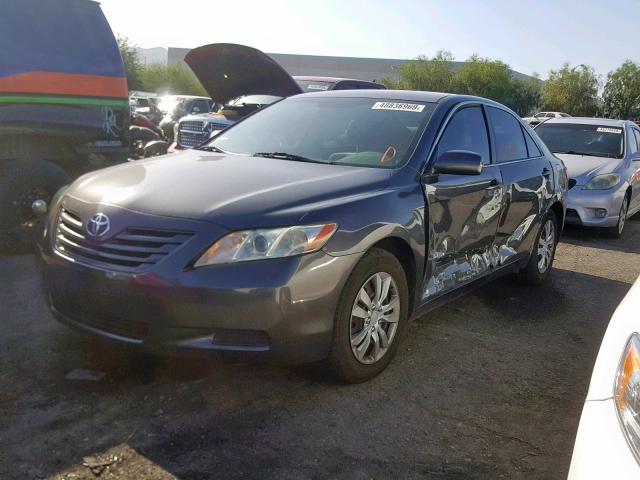 4T1BE46K47U172167 - 2007 TOYOTA CAMRY CE GRAY photo 2