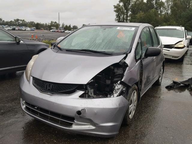 JHMGE87269S040783 - 2009 HONDA FIT SILVER photo 2