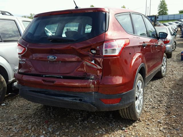 1FMCU0F70GUB15055 - 2016 FORD ESCAPE S RED photo 4