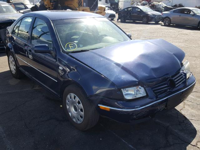 3VWRA69M64M035395 - 2004 VOLKSWAGEN JETTA GL BLUE photo 1