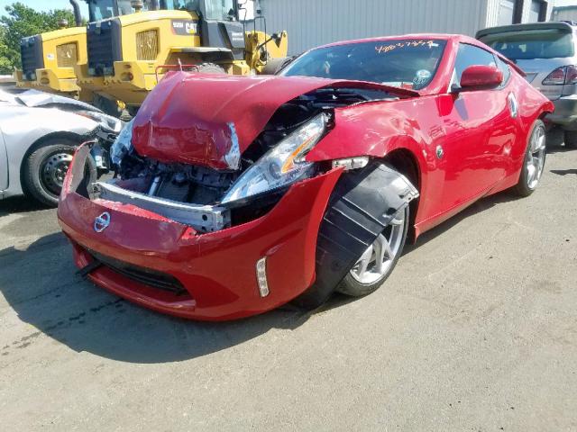 JN1AZ4EH6DM383900 - 2013 NISSAN 370Z BASE RED photo 2