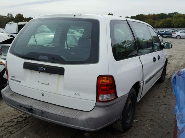 2FMZA50401BC04037 - 2001 FORD WINDSTAR L WHITE photo 4