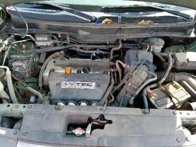 5J6YH28644L011341 - 2004 HONDA ELEMENT EX GREEN photo 7