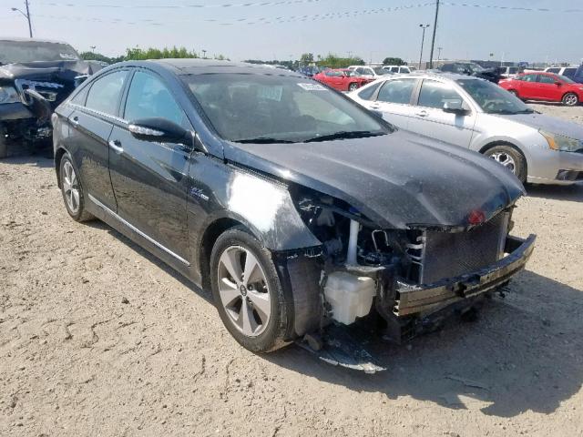 KMHEC4A44CA038623 - 2012 HYUNDAI SONATA HYB BLACK photo 1