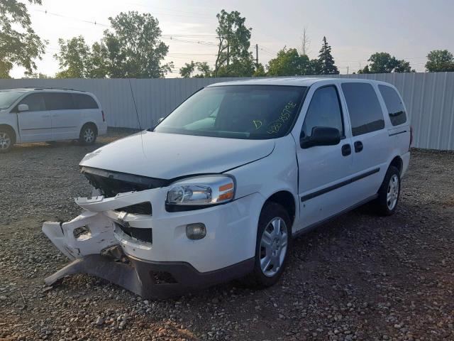 1GNDV23W18D162228 - 2008 CHEVROLET UPLANDER L WHITE photo 2