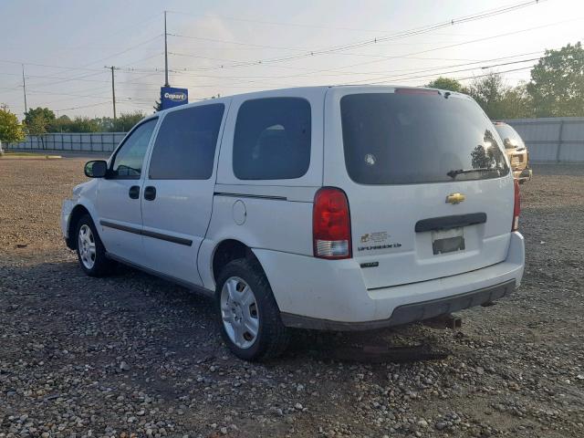 1GNDV23W18D162228 - 2008 CHEVROLET UPLANDER L WHITE photo 3