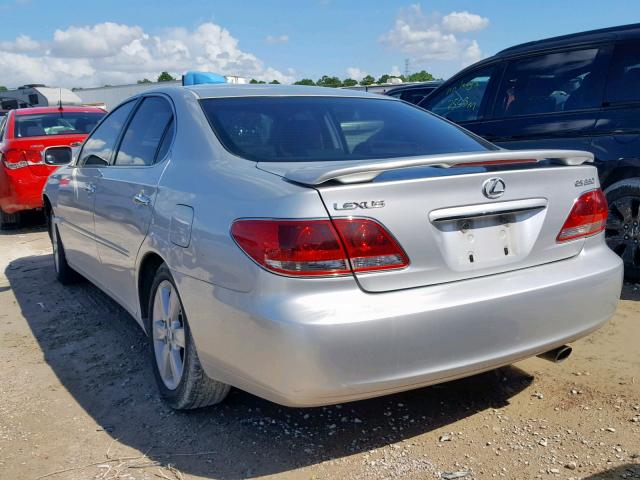 JTHBA30G865169679 - 2006 LEXUS ES 330 SILVER photo 3