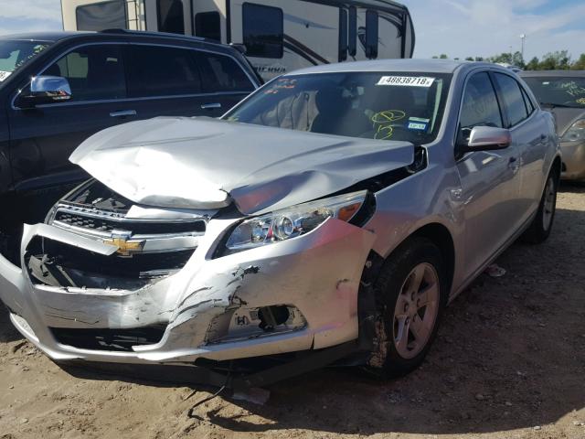 1G11C5SA1DF158471 - 2013 CHEVROLET MALIBU 1LT SILVER photo 2