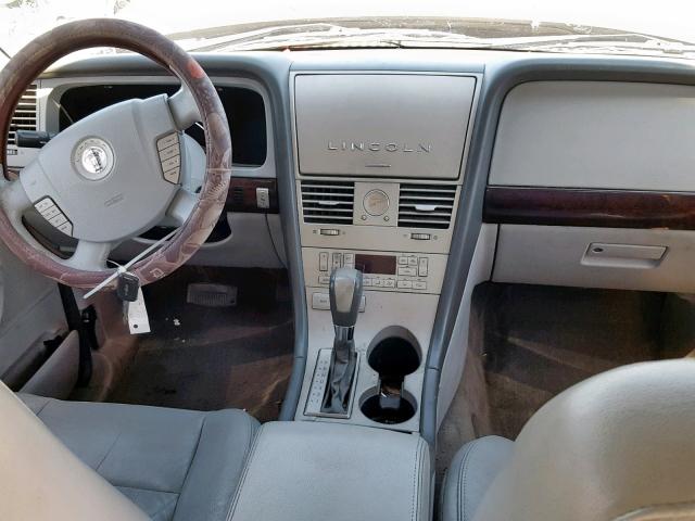 5LMEU68H44ZJ48539 - 2004 LINCOLN AVIATOR ნაცრისფერი ფოტო 9
