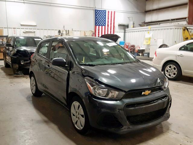 KL8CB6SA4HC810685 - 2017 CHEVROLET SPARK LS CHARCOAL photo 1