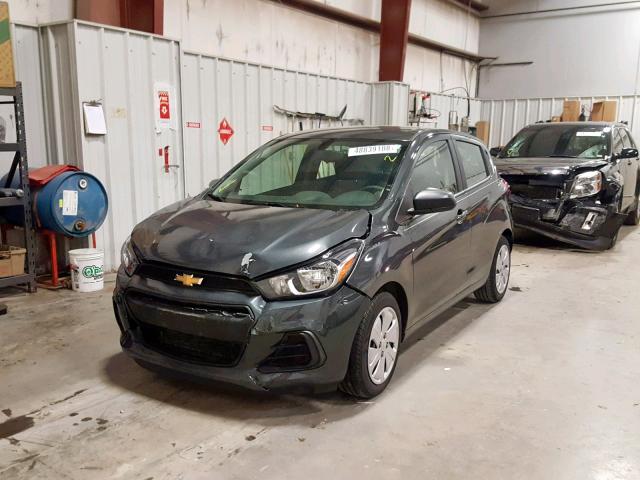 KL8CB6SA4HC810685 - 2017 CHEVROLET SPARK LS CHARCOAL photo 2