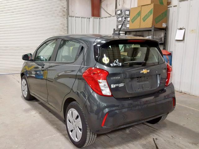 KL8CB6SA4HC810685 - 2017 CHEVROLET SPARK LS CHARCOAL photo 3