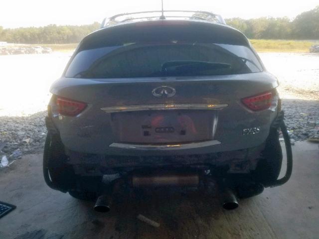 JN8AS1MU7AM800438 - 2010 INFINITI FX35 CHARCOAL photo 9