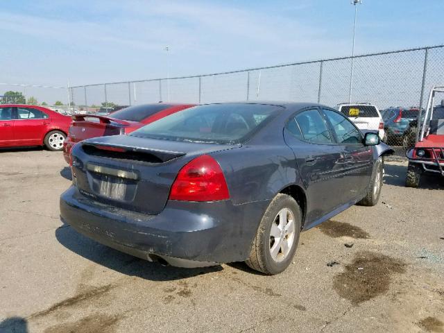 2G2WP552181186276 - 2008 PONTIAC GRAND PRIX BLUE photo 4