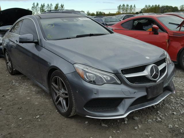 WDDKJ6HB0HF362424 - 2017 MERCEDES-BENZ E 400 4MAT GRAY photo 1