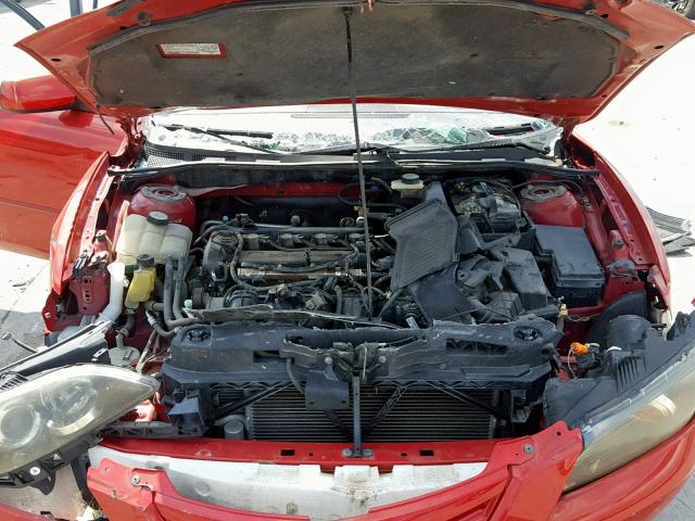 JM1BK323841143824 - 2004 MAZDA 3 S RED photo 7