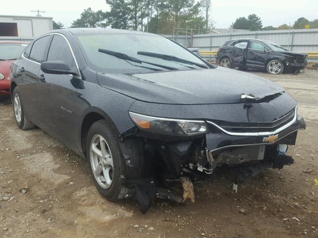 1G1ZB5ST4JF216558 - 2018 CHEVROLET MALIBU LS 黑色 照片 1