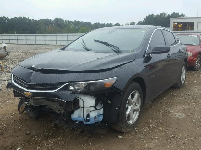 1G1ZB5ST4JF216558 - 2018 CHEVROLET MALIBU LS 黑色 照片 2