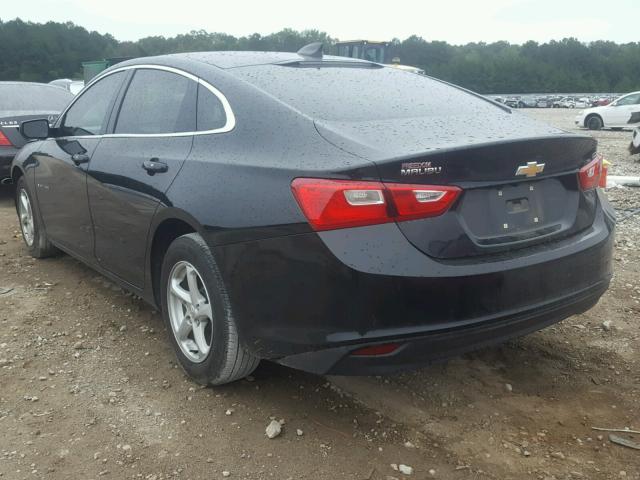 1G1ZB5ST4JF216558 - 2018 CHEVROLET MALIBU LS 黑色 照片 3